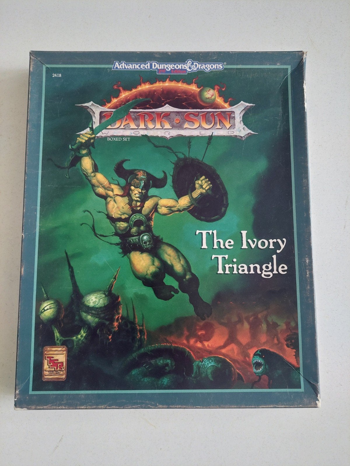 RPG AD&D boxed set Dark sun: The ivory triangle, Ophalen of Verzenden