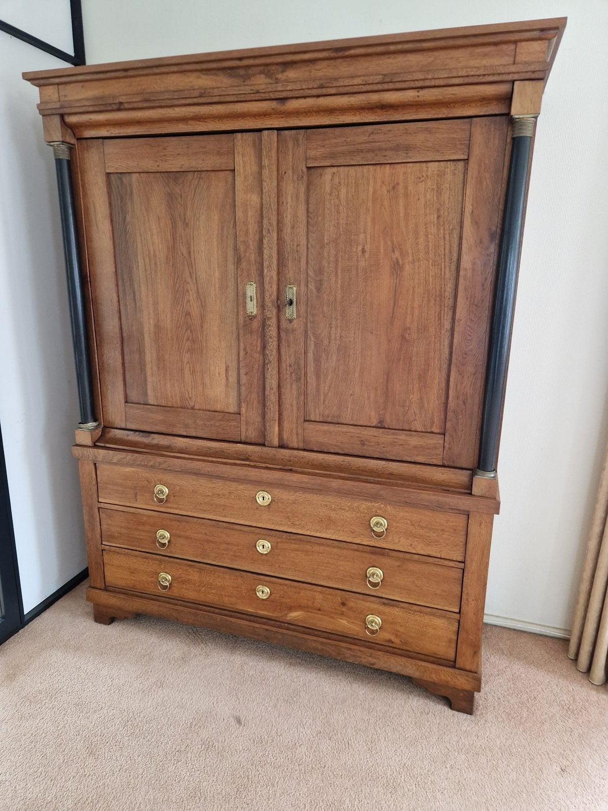 Antiek eiken Kabinet, Antiek en Kunst, Antiek | Meubels | Kasten, Ophalen
