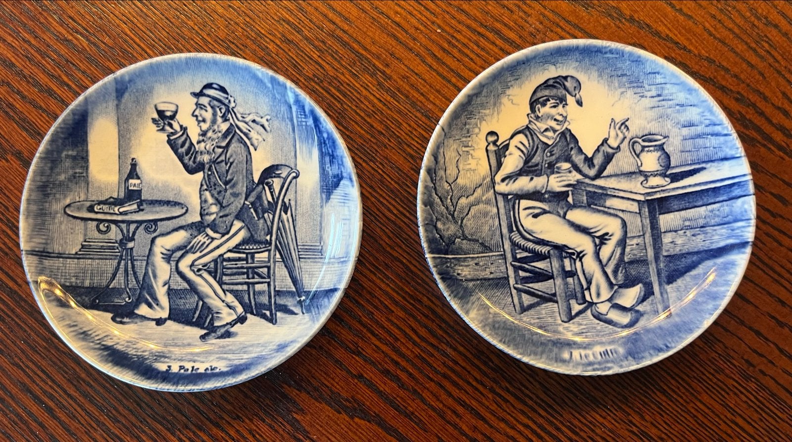 2 Royal Sfinx Maastricht wandbordjes, Antiek en Kunst, Ophalen of Verzenden