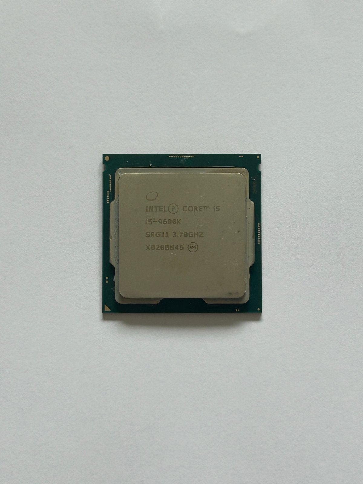 Intel Core i5-9600K Processor 3.70GHz SRG11, Ophalen of Verzenden, Gebruikt, 6-core, 3 tot 4 Ghz