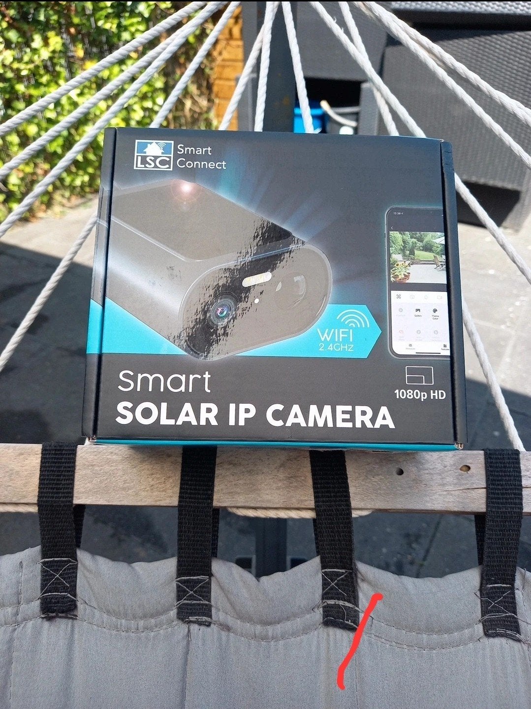 LSC Smart Connect Solar IP Camera 1080p HD WiFi, Ophalen of Verzenden, Nieuw