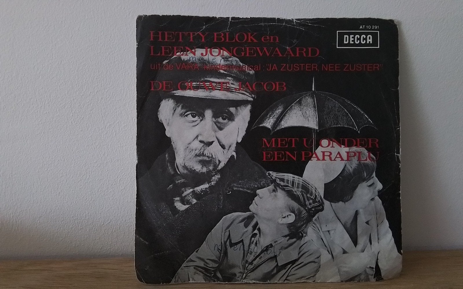 Hetty Blok en Leen Jongewaard - de ouwe jacob(ja zuster nee, Ophalen of Verzenden