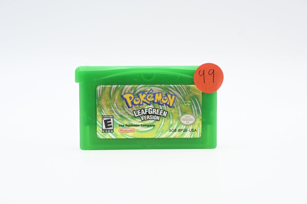 Pokémon LeafGreen Version GBA - Klassieke RPG, Nintendo, Gebruikt, 1-5-4 Kanda-Sudacho, Chiyoda-ku, Tokyo 101-0041, Japan, Ophalen of Verzenden