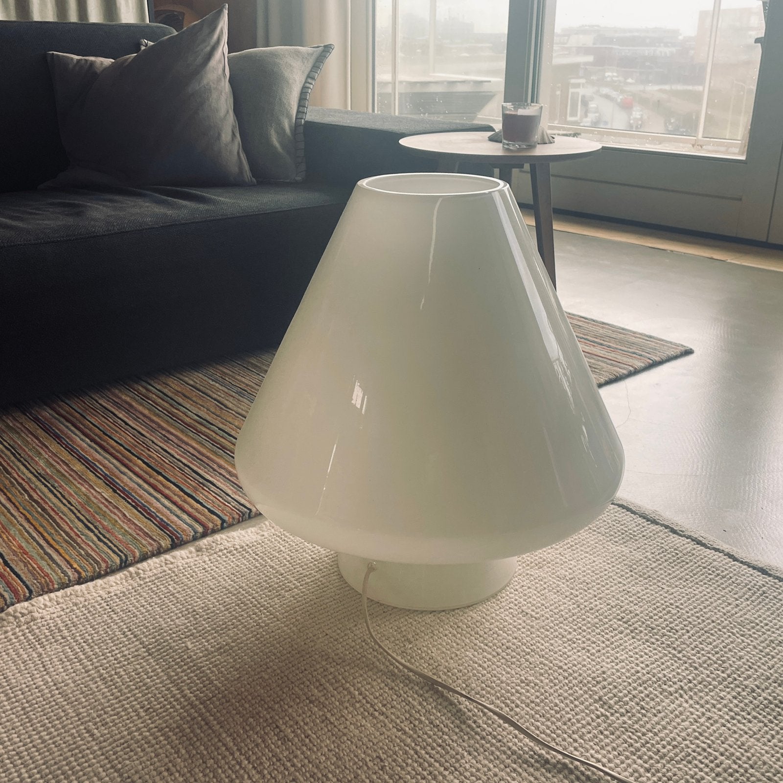 Lamp Res Murano Model: Mushroom/fungo, Huis en Inrichting, Ophalen, Jaren 60 70 modern, Minder dan 100 cm, Glas
