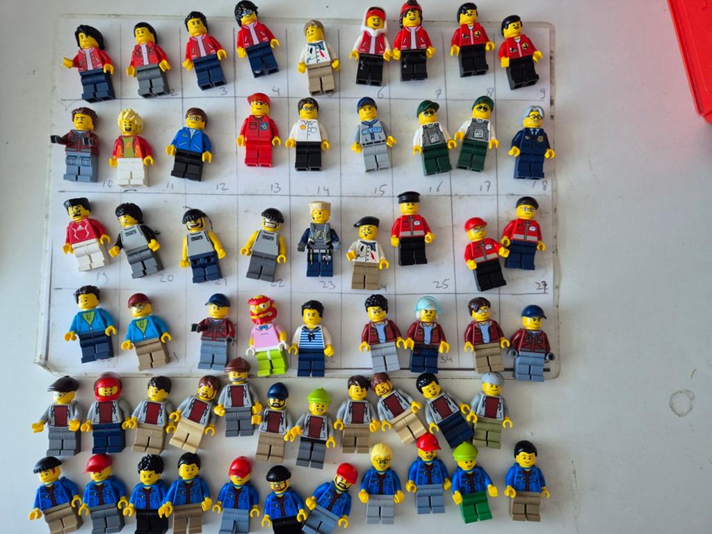Lego cm4 div city man poppetjes postbode security, Ophalen of Verzenden, Nieuw