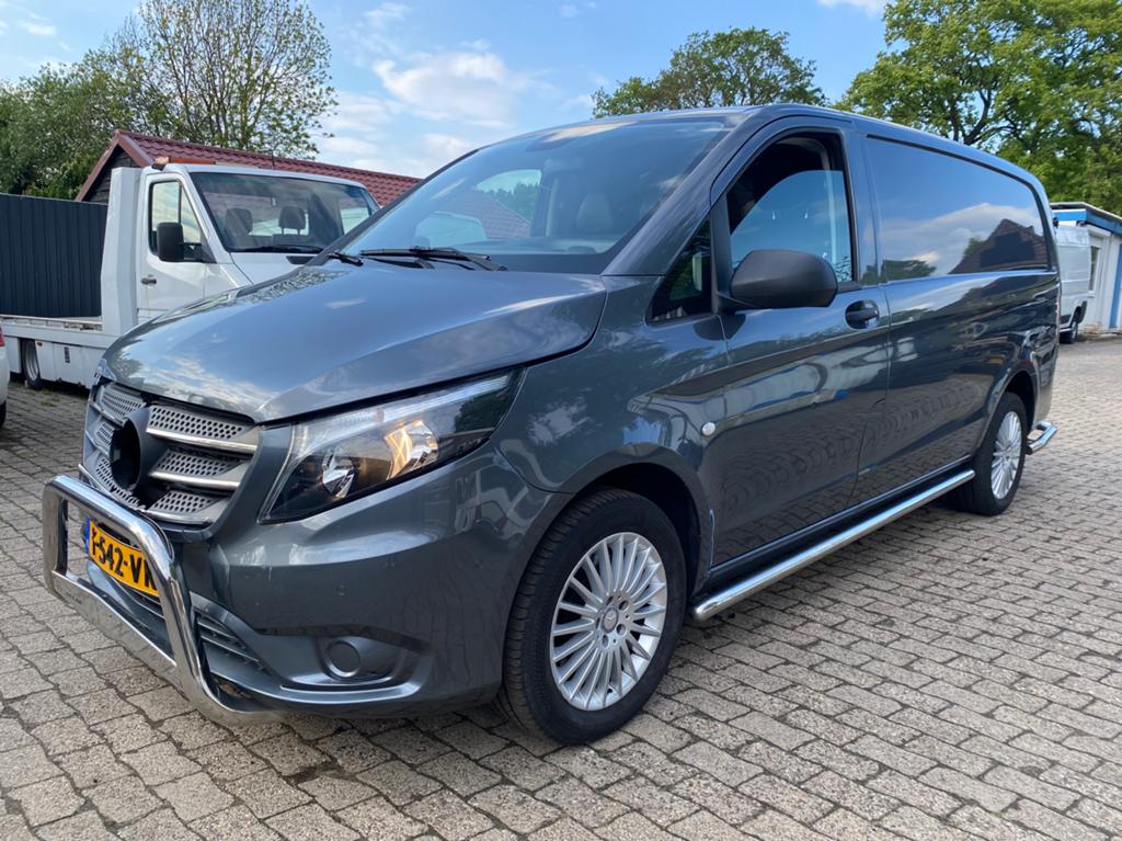 Mercedes-Benz Vito 119CDI Aut Navi Leer LMV Scherpe prijs!!, Auto diversen, Schadeauto's, Mercedes-Benz, Automaat, Benzine, Overige carrosserieën