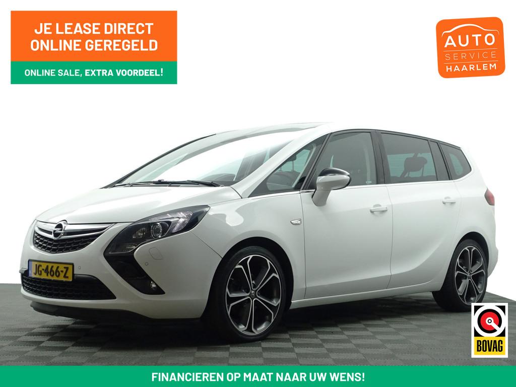 Opel Zafira Tourer 1.4 Innovation OPC- 7 Pers, Panoramadak,, Auto's, Opel, 15 km/l, Gebruikt, 7 stoelen, Wit