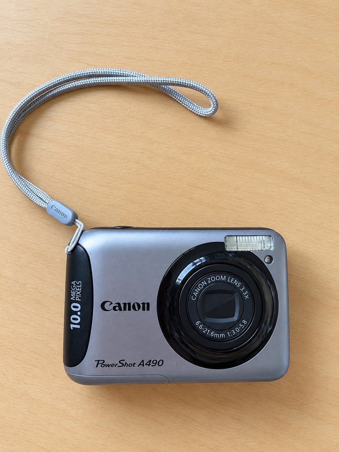 Canon PowerShot A490 digitale camera – 10 MP, Ophalen of Verzenden, Zo goed als nieuw, Canon, 4 t/m 7 keer