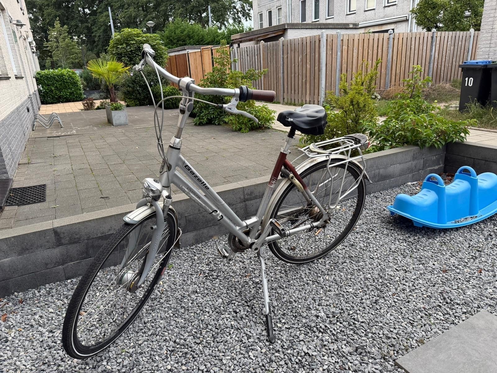 Gazelle C3 Damesfiets - 7 versnellingen, Ophalen, Terugtraprem, Gebruikt, Versnellingen