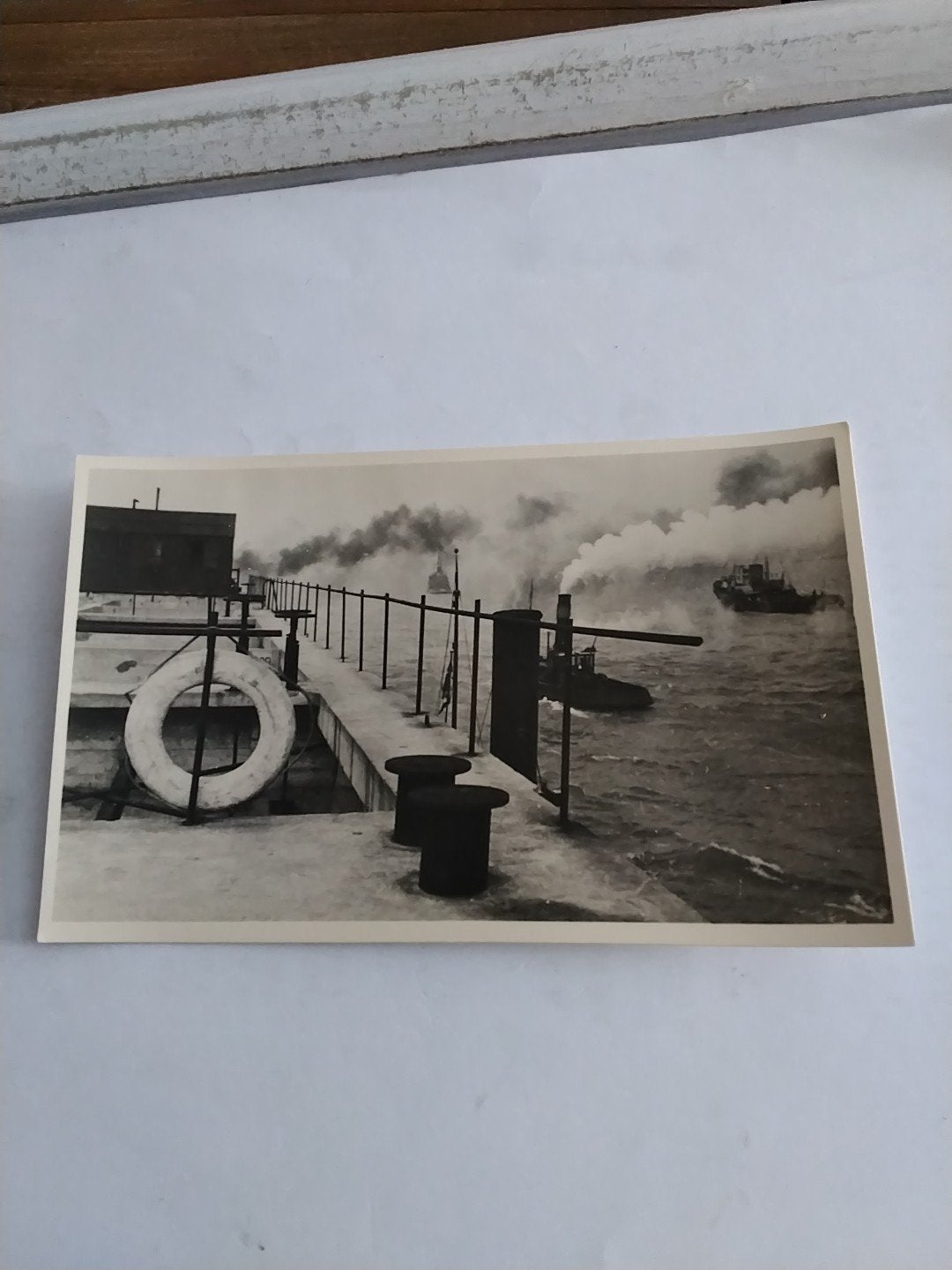 Zeldzame foto: Phoenixcaisson naar Westkapelle, Ophalen of Verzenden