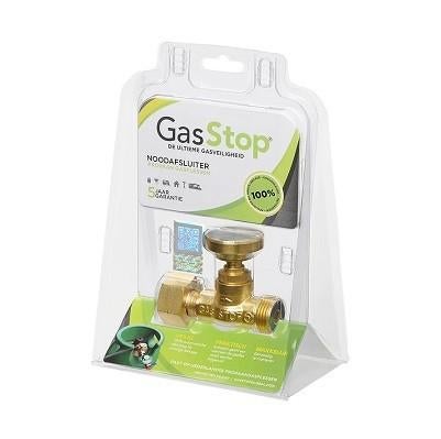 GasStop gasfleszekering OPRUIMING NU € 35,00, Www.kampeerkoopje.nl, Info@kampeerkoopje.nl, Nieuw, Ophalen of Verzenden