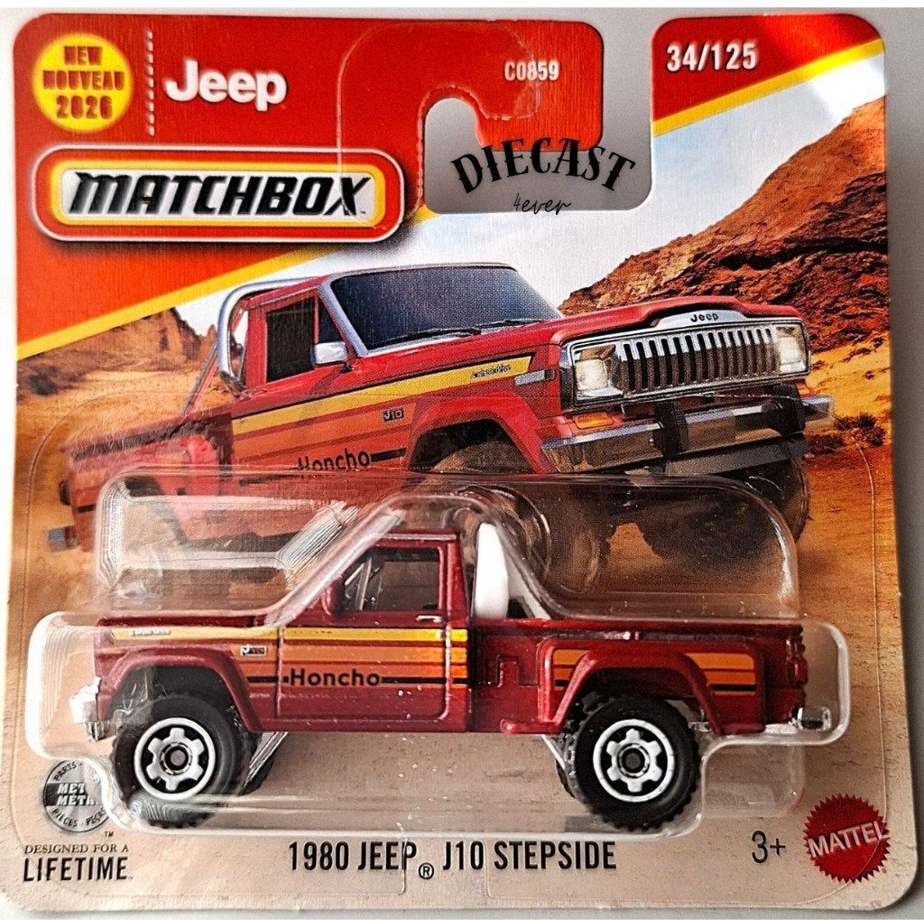 Matchbox 1980 Jeep J10 Stepside, 2026, Ophalen, Nieuw, Auto