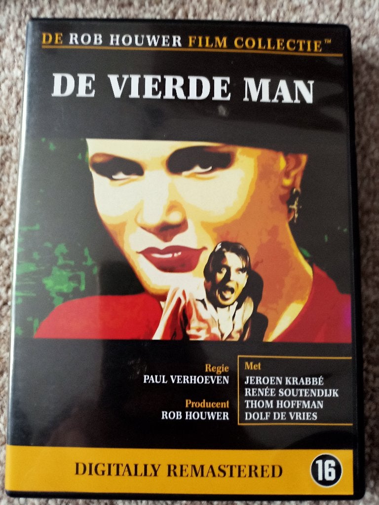 De Vierde Man -Paul Verhoeven,Jeroen Krabbé, René Soutendijk, Cd's en Dvd's, Dvd's | Nederlandstalig, Alle leeftijden, Ophalen of Verzenden