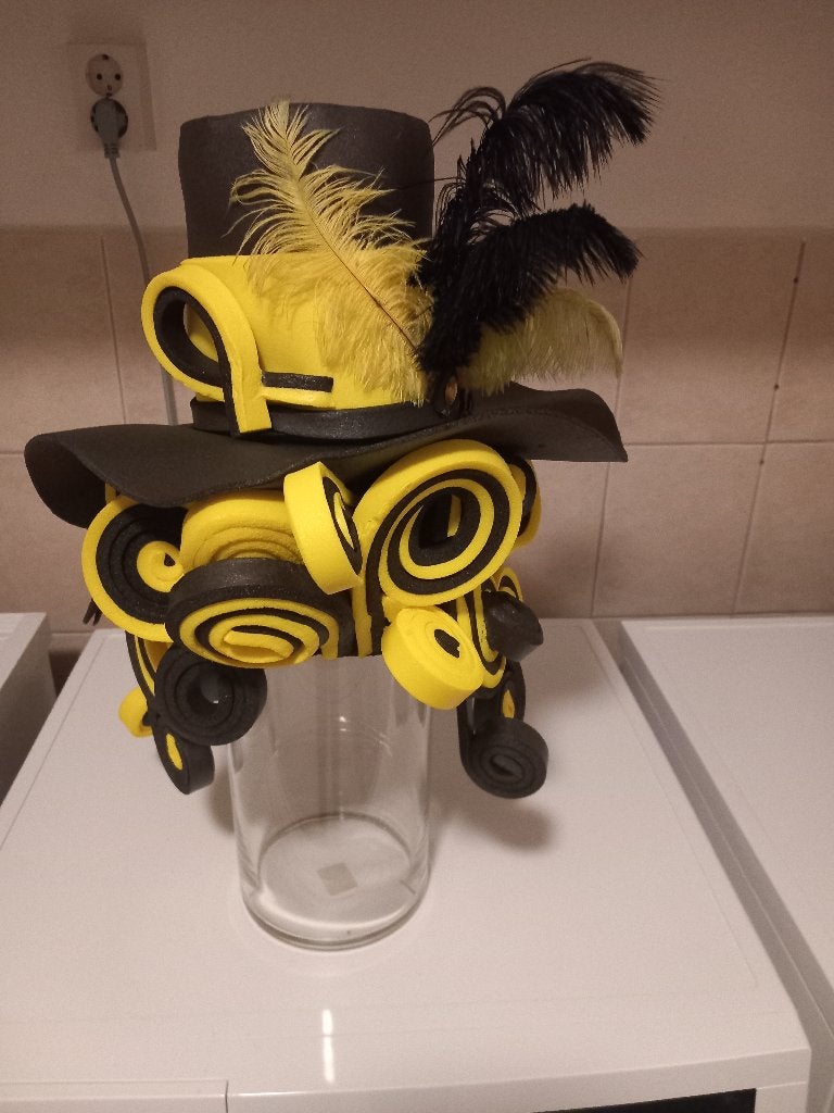 Foam hoed, Ophalen, Zo goed als nieuw, Carnaval