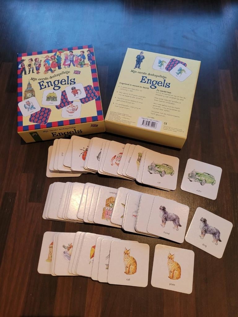 Mijn eerste denkspelletje Engels, Ophalen of Verzenden, Zo goed als nieuw