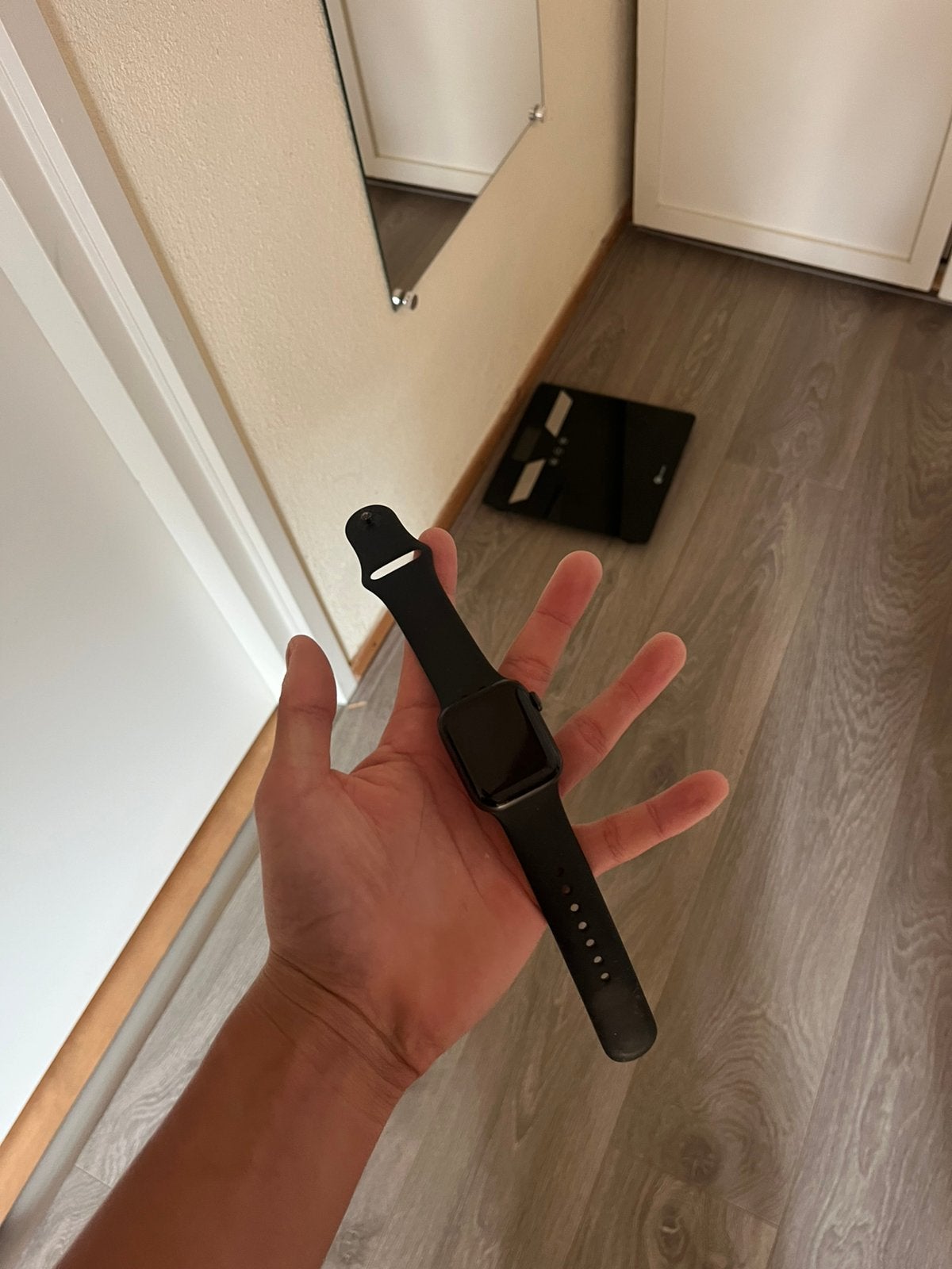 Apple watch, Zwart, IOS, Ophalen of Verzenden, Zo goed als nieuw
