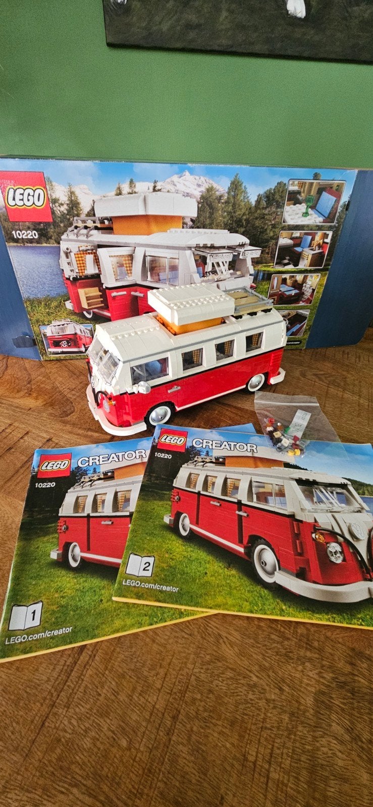 Lego 10220 Volkswagen T1, Ophalen of Verzenden, Zo goed als nieuw