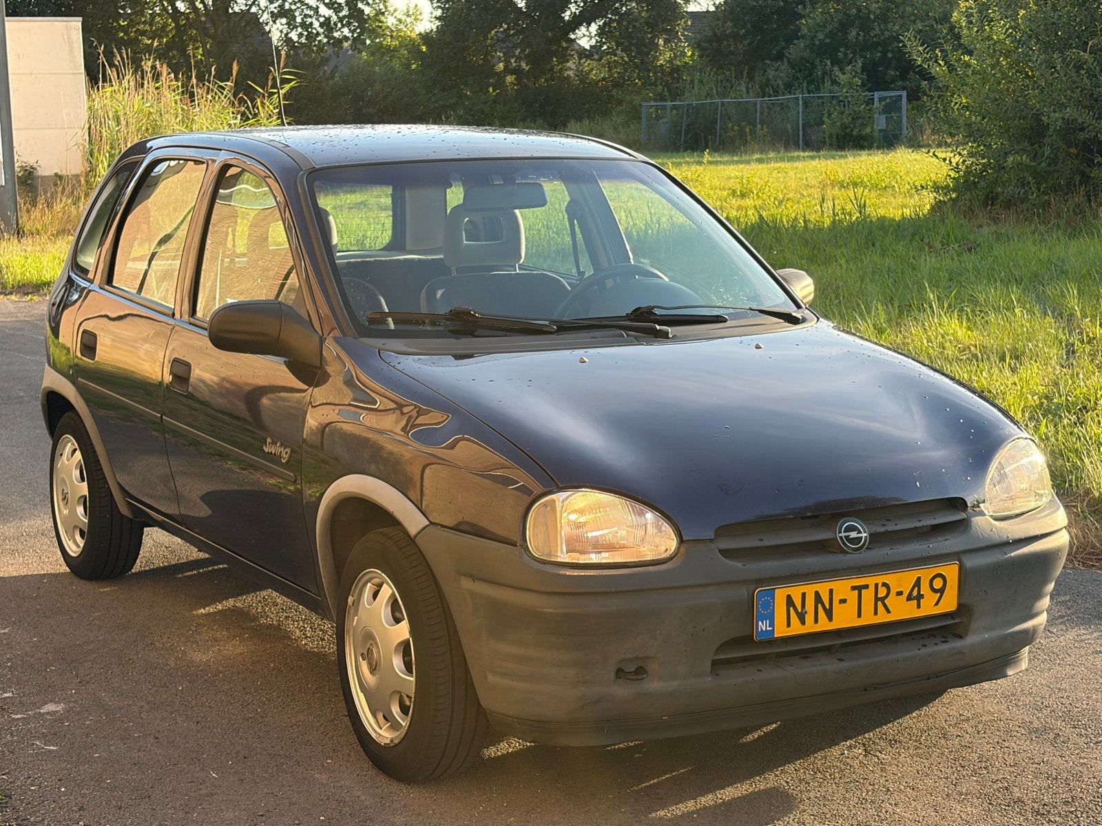 Opel Corsa 1.4 I 1996 Blauw 2 JAAR APK!!, Auto's, Voorwielaandrijving, 31 €/maand, 4 cilinders, Blauw