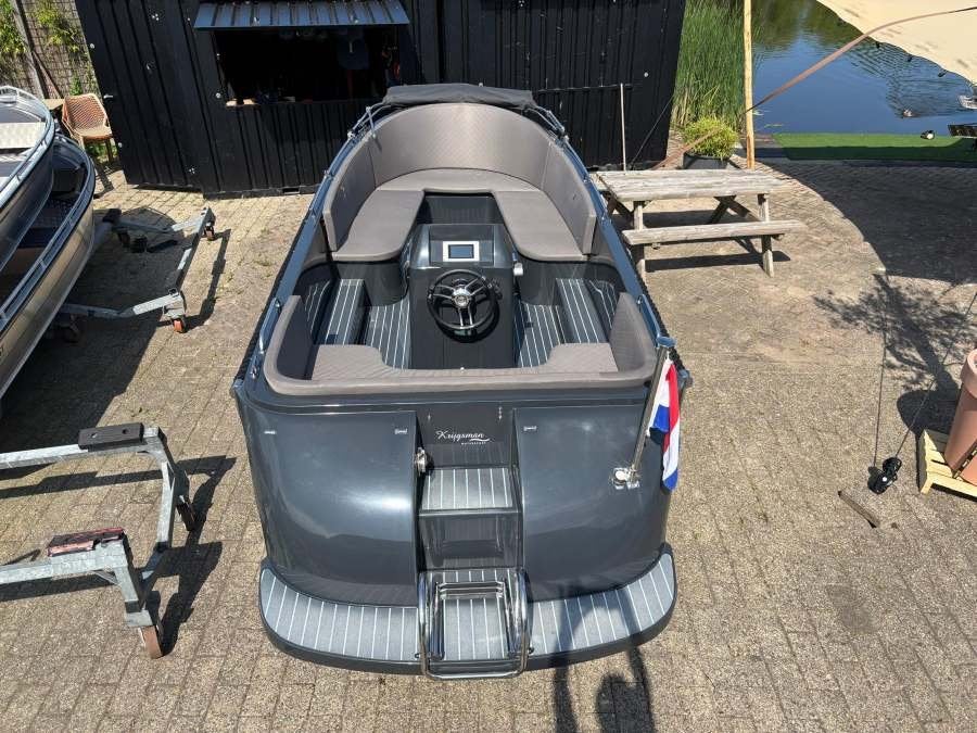 Lifestyle E tender 570 (bj 2021), Watersport en Boten, Sloepen, Gebruikt, Overige brandstoffen, Polyester