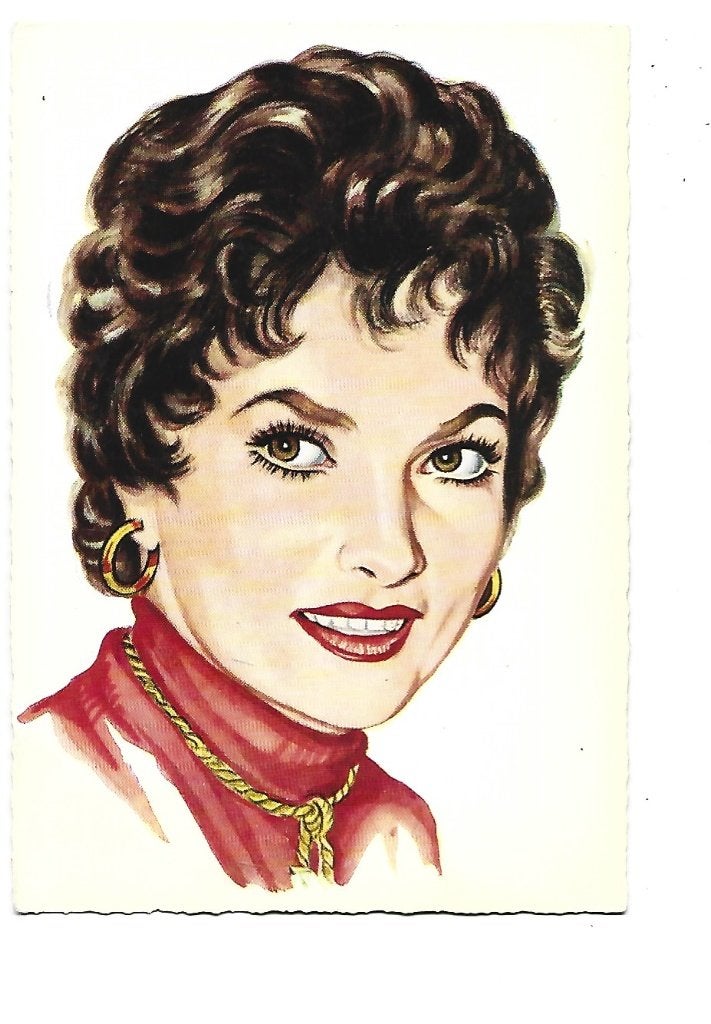 Gina Lollobrigida, Verzenden, 1960 tot 1980, Ongelopen, Sterren en Beroemdheden
