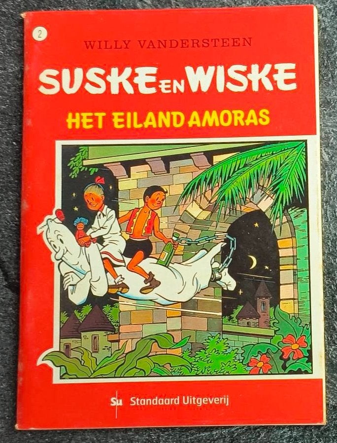 Het eiland Amoras nr.2 ( pocket uitgave ), Boeken, Willy Vandersteen, Eén stripboek, Nieuw, Ophalen of Verzenden