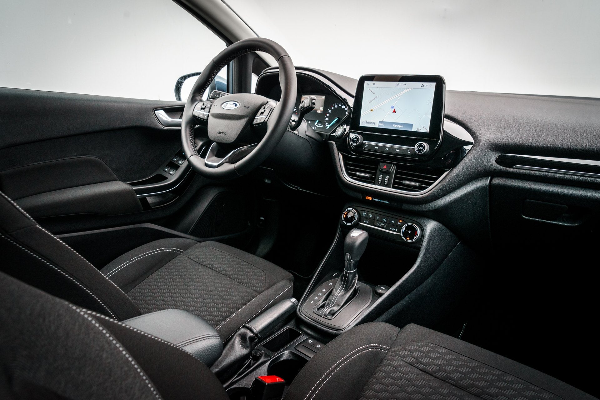 Ford Fiesta 1.0 125 pk EcoBoost Hybrid ST-Line X Automaat |, Met garantie (alle), Blauw, Origineel Nederlands, Bedrijf