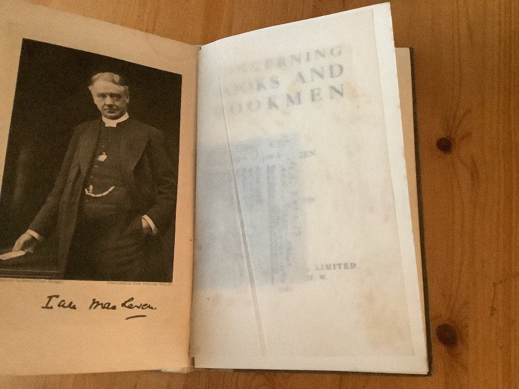 Charles Dickens/MacLaren, concerning Books and bookmen, 1912, Ophalen of Verzenden, Dickens/MacLaren