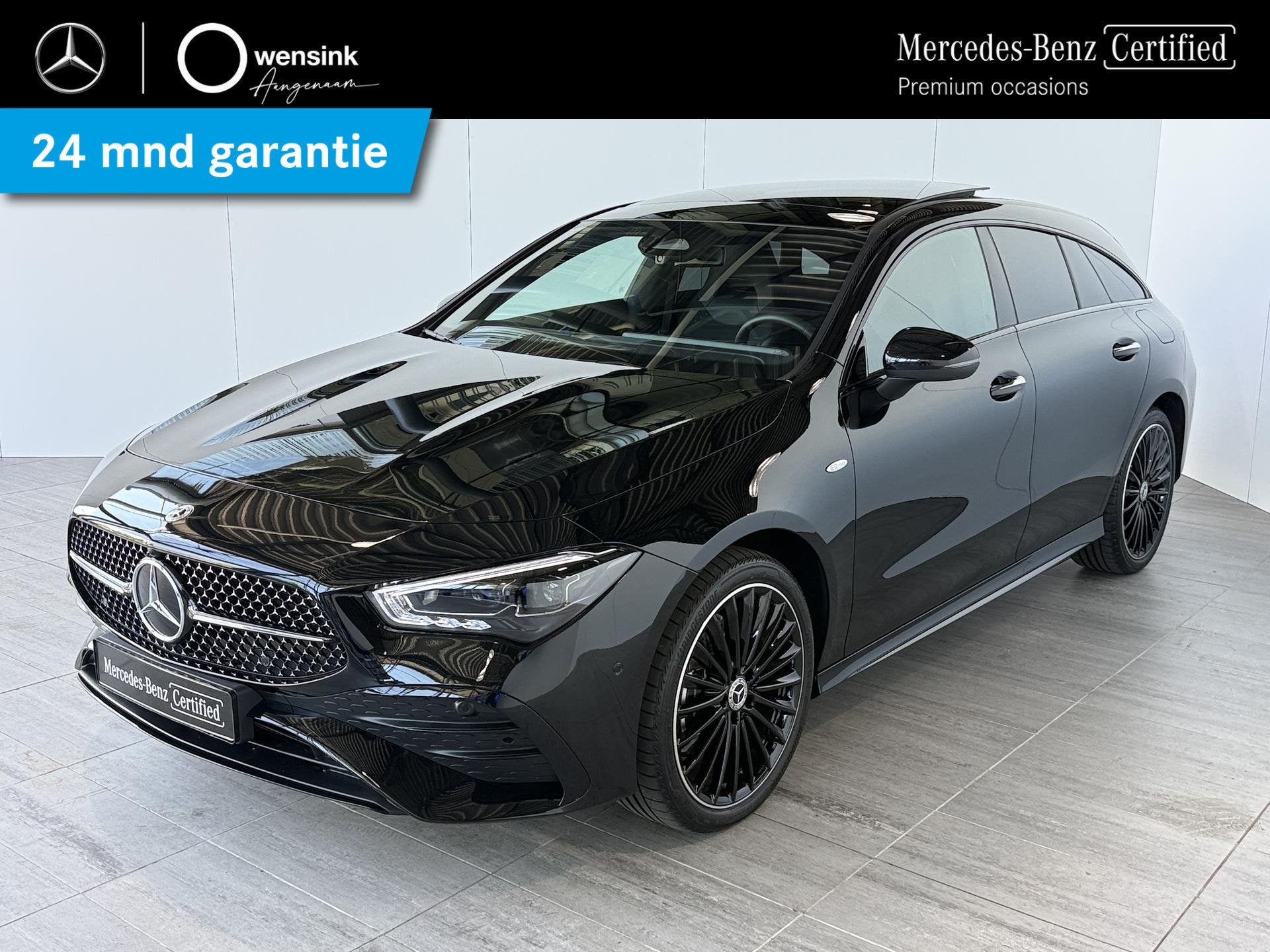Mercedes-Benz CLA-klasse Shooting Brake 250e Business Soluti, Auto's, CLA, Gebruikt, Zwart, Hybride Elektrisch/Benzine