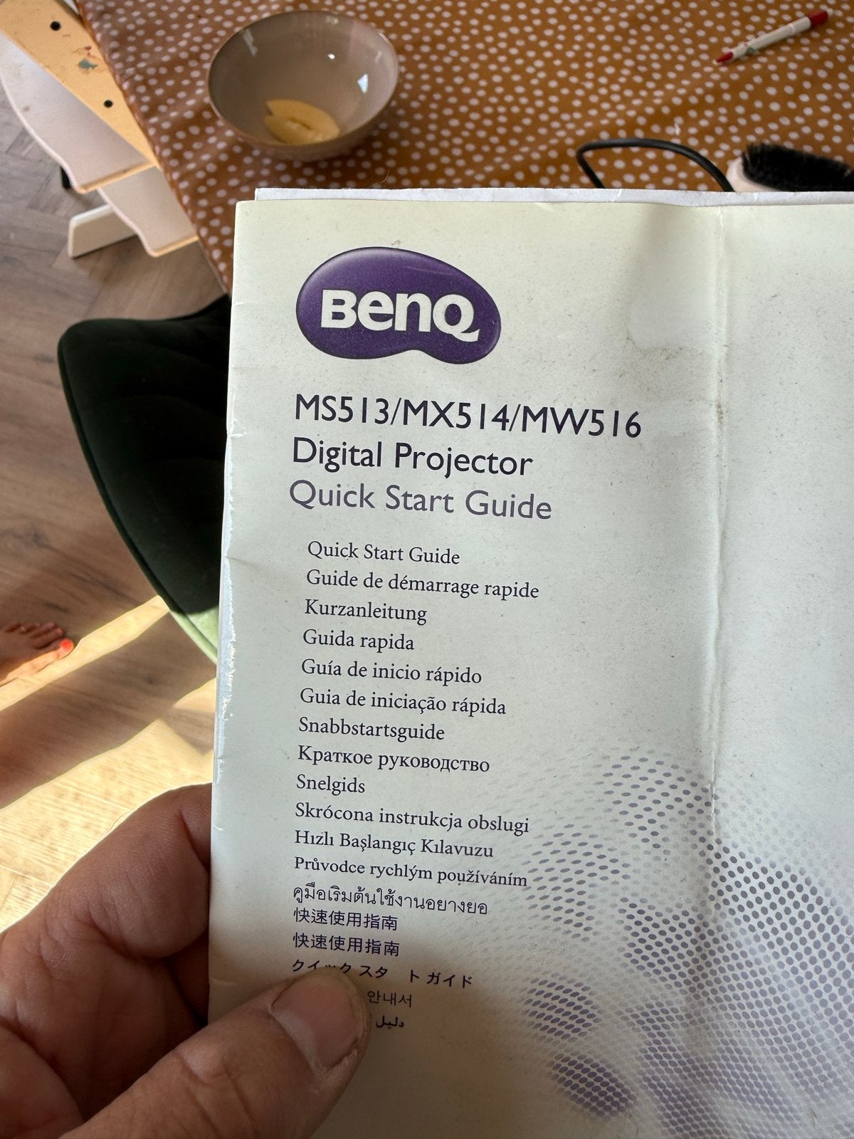 BenQ HD MS513/MX514 beamer, Zo goed als nieuw, DLP, Overige resoluties, BenQ