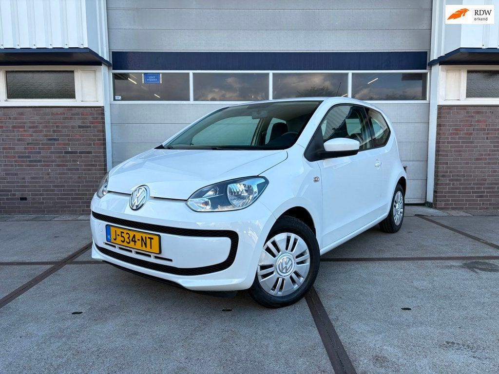 Volkswagen Up! | Nieuwe koppeling + versnellingsbak | APK 18, Auto's, Voorwielaandrijving, Gebruikt, Wit, Bedrijf