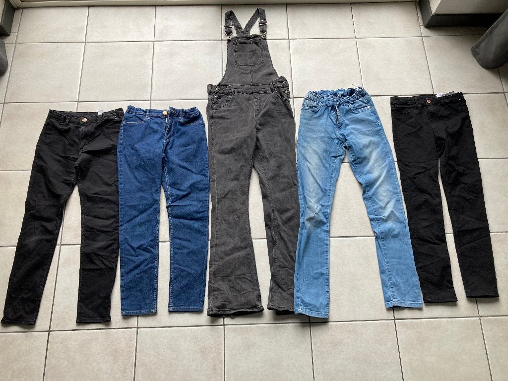 Kledingpakket meisjes maat 146 / 152, Ophalen of Verzenden, Zo goed als nieuw, Maat 146