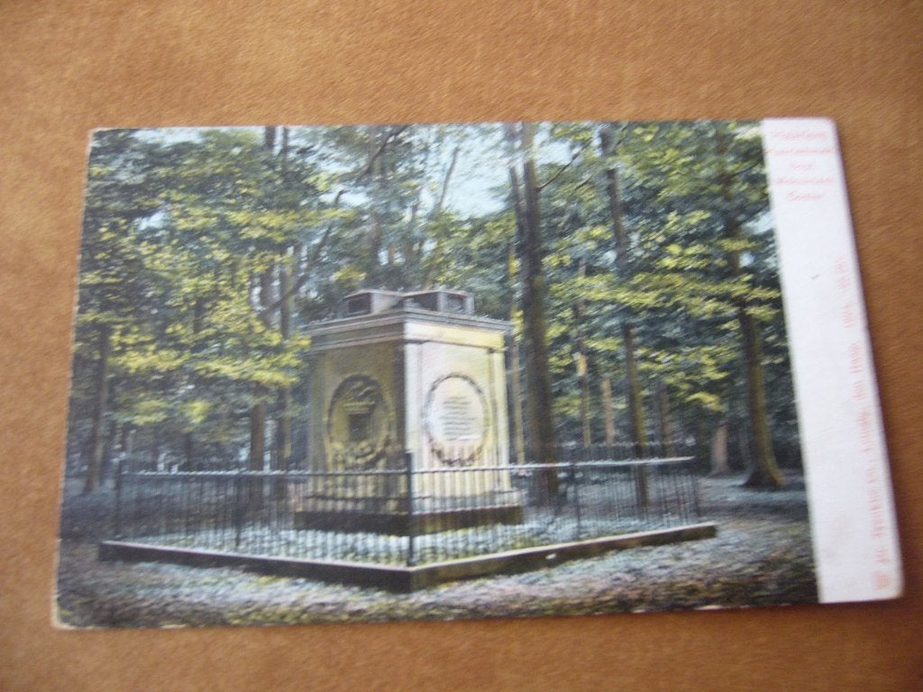 HAARLEM  =  HAARLEMMERHOUT - MONUMENT COSTER  BRIEFKAART, Verzenden, Voor 1920, Ongelopen, Noord-Holland
