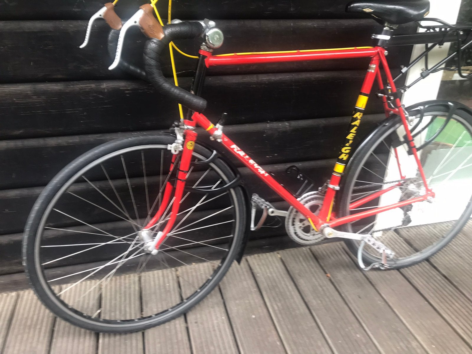 Ti-Raleigh Racefiets, 55 tot 59 cm, Ophalen, Schijfrem, Jaren '60 of nieuwer