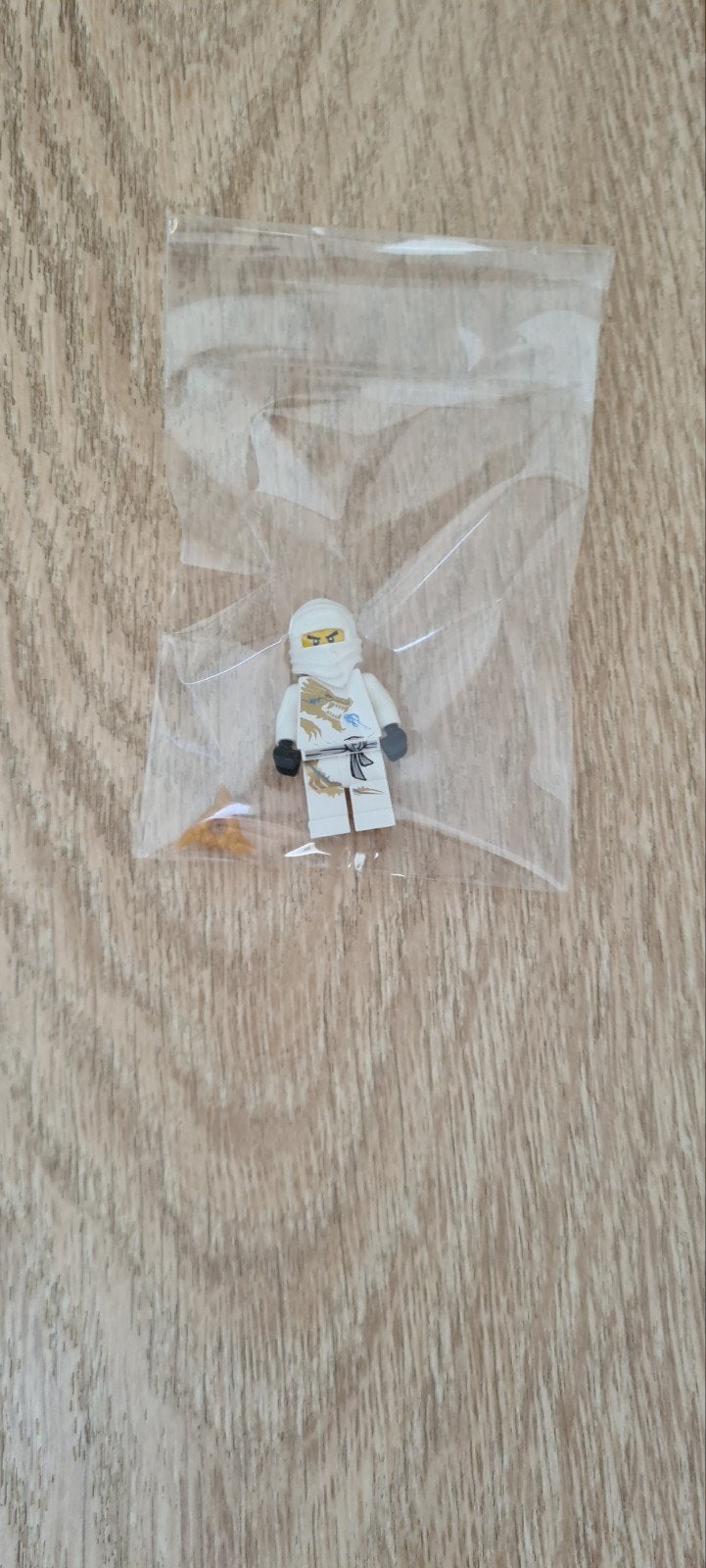 Lego Ninjago Zane Minifiguur met wapen