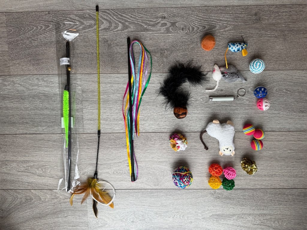 Kattenspeeltjes divers, Dieren en Toebehoren, Ophalen of Verzenden, Zo goed als nieuw, Speelbal