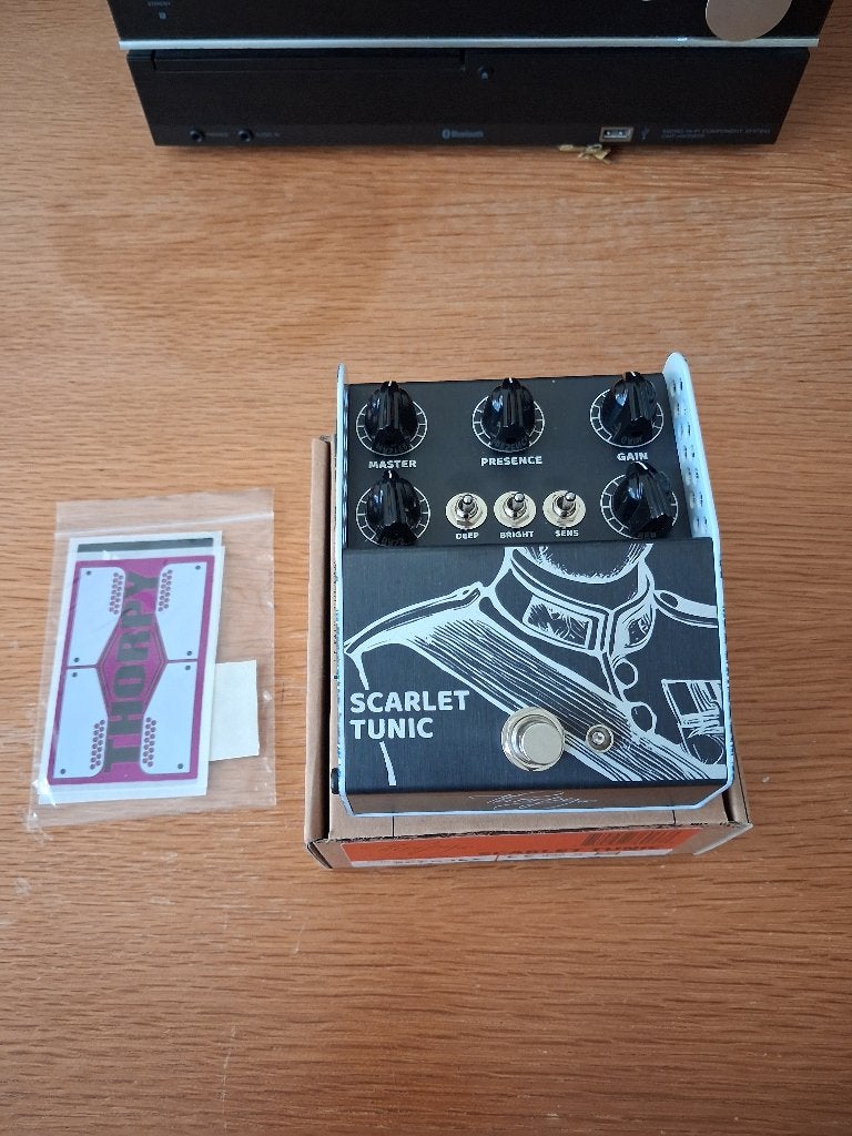 Thorpy Scarlet Tunic (mint), Ophalen of Verzenden, Zo goed als nieuw, Distortion, Overdrive of Fuzz