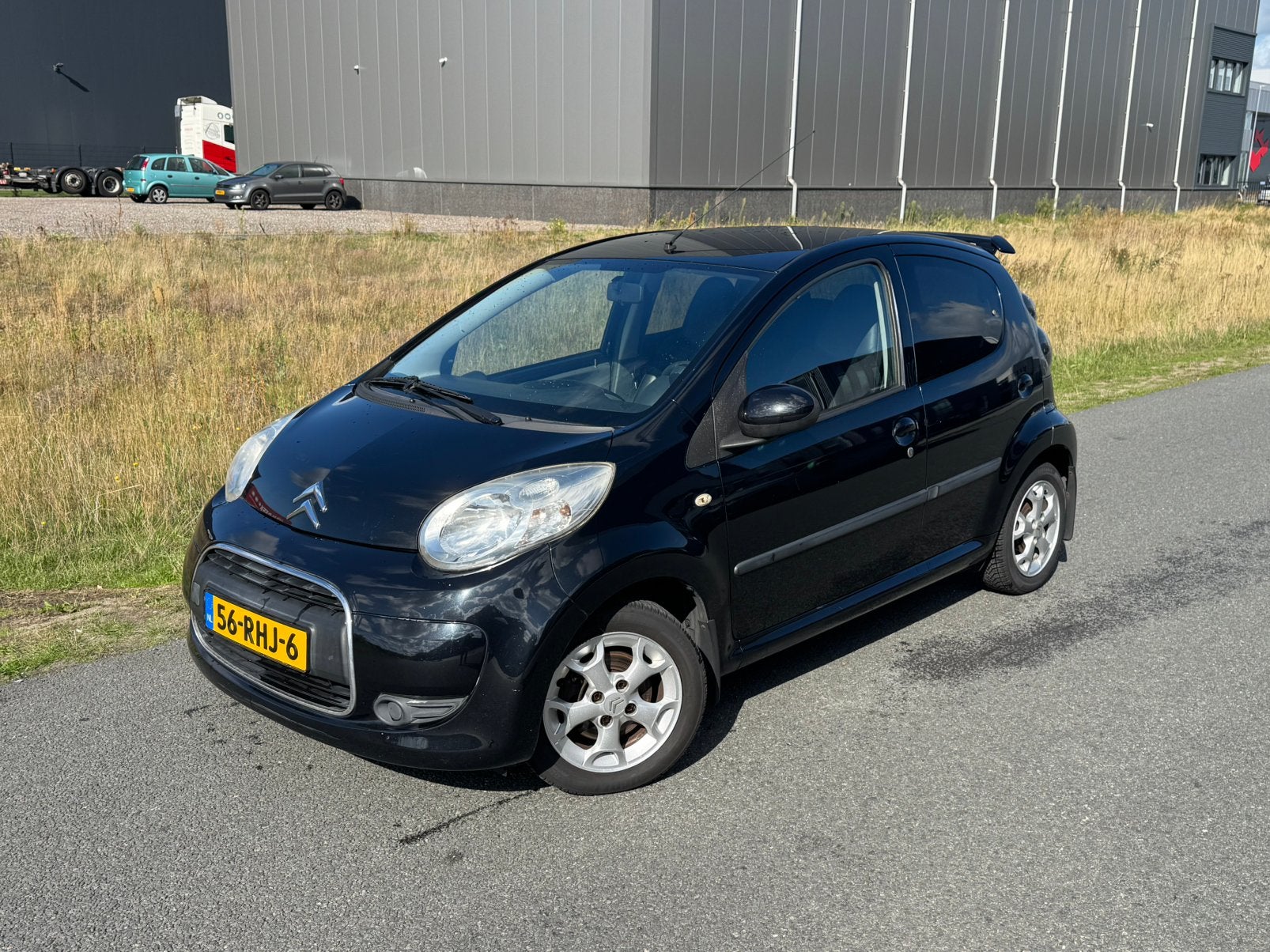 Citroën C1 1.0i 68PK 5D 2011 Zwart nap! Nieuwe koppeling, Voorwielaandrijving, 4 stoelen, C1, Origineel Nederlands