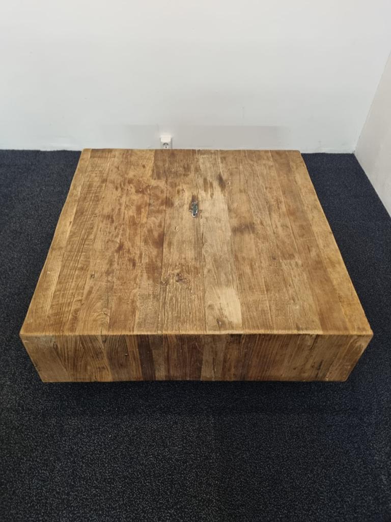 Design salon tafel, Huis en Inrichting, Tafels | Salontafels, Ophalen, 100 tot 150 cm, 50 tot 100 cm, Zo goed als nieuw