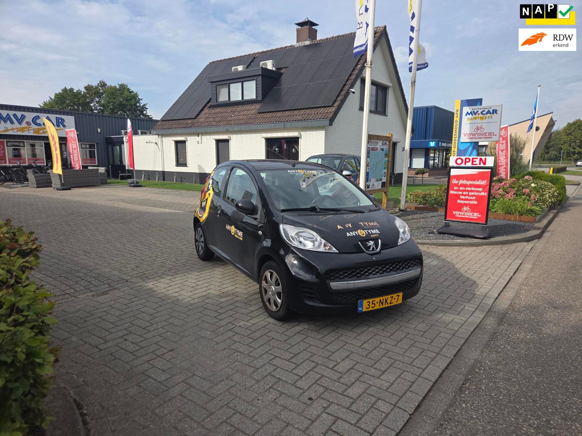 Peugeot 107 1.0-12V XR, Auto's, Voorwielaandrijving, Stof, Gebruikt, 4 stoelen