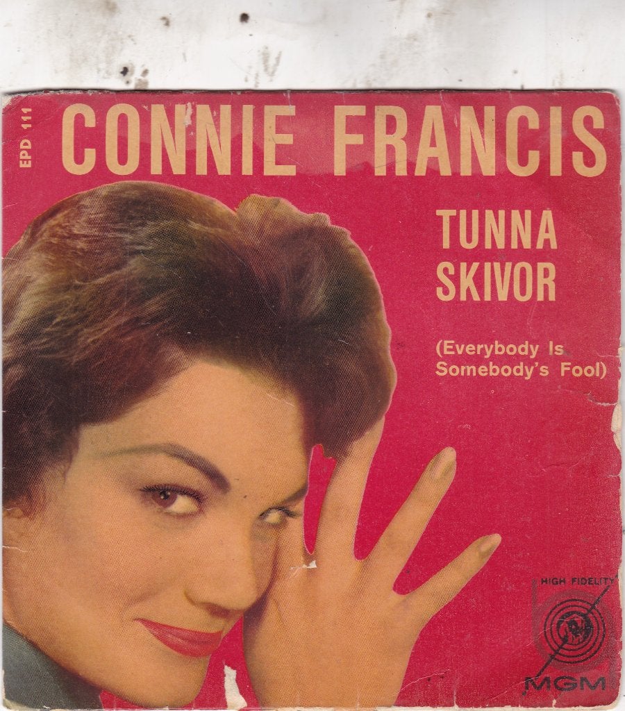 Connie Francis ( 2 )  E.P.  1960, Ophalen of Verzenden, Gebruikt, 7 inch, Pop