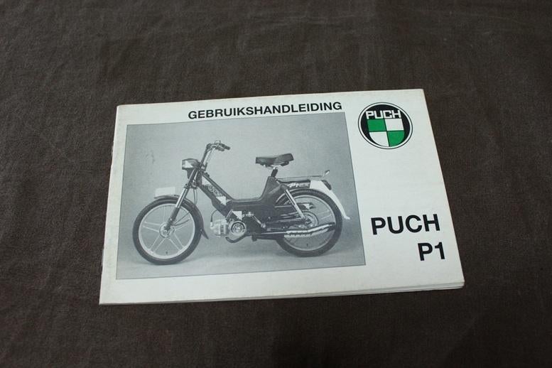 Puch P1 bromfiets instructie boekje, Ophalen of Verzenden, Zo goed als nieuw