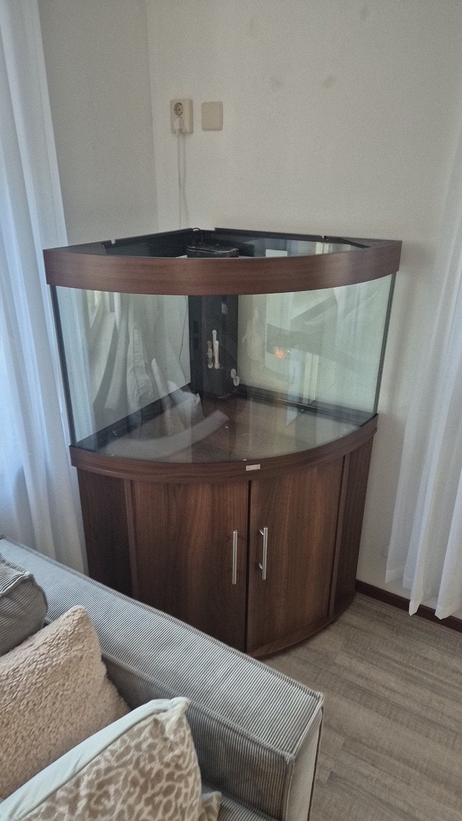 Juwel Trigon 190, Dieren en Toebehoren, Ophalen, Zo goed als nieuw, Leeg aquarium, Verwarming