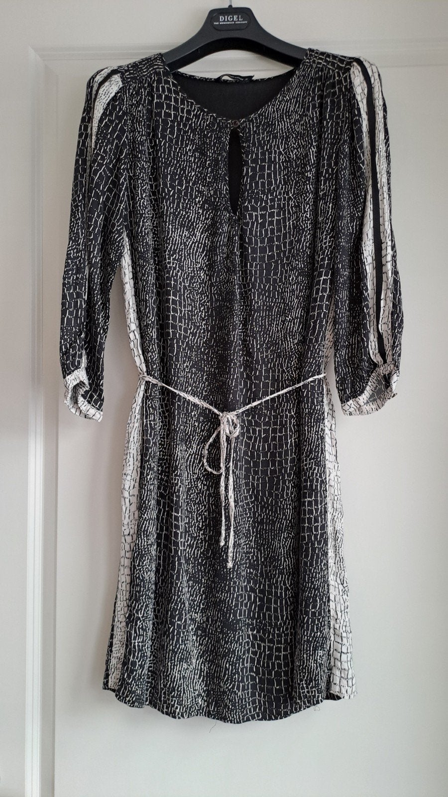 Summum Woman Damesjurk Maat S (36) met Stijlvolle Print, Summum Woman, Zwart, Ophalen of Verzenden, Zo goed als nieuw
