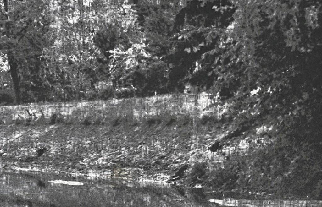 988554	Borculo	Stuwen	Gld	Nette oude kaart Onbeschreven, Verzamelen, Ansichtkaarten | Nederland, Ophalen of Verzenden, 1940 tot 1960
