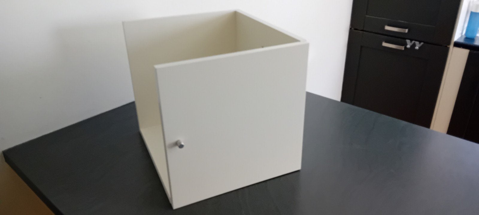 Witte inzet voor IKEA KALLAX of EXPEDIT kast, Ophalen, Gebruikt