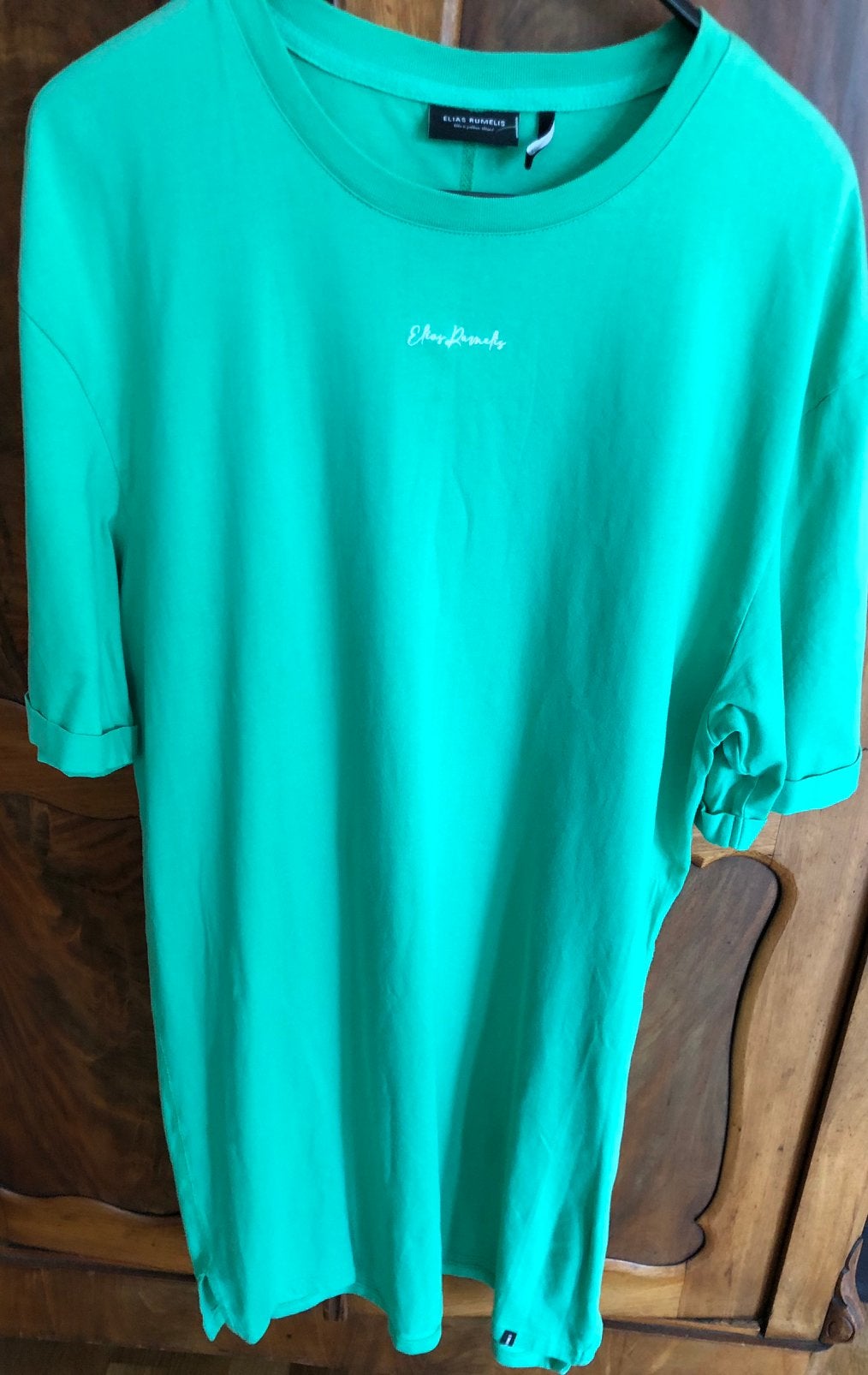 Elias Rumelis T-shirt jurk maat L groen, Maat 42/44 (L), Nieuw, Ophalen of Verzenden, Knielengte