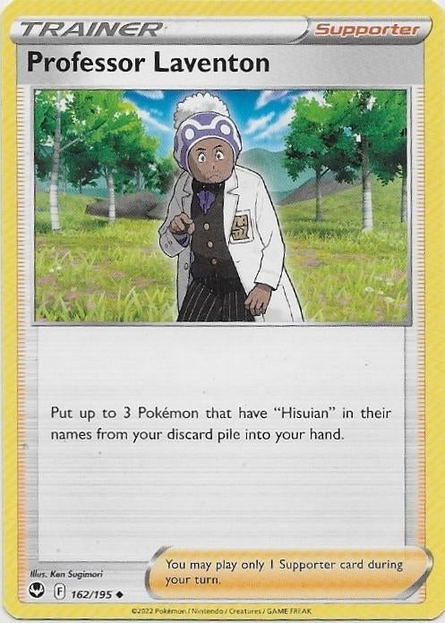 Silver Tempest,  Professor Laventon [uncommon] 162/195, Verzenden, Nieuw, Losse kaart
