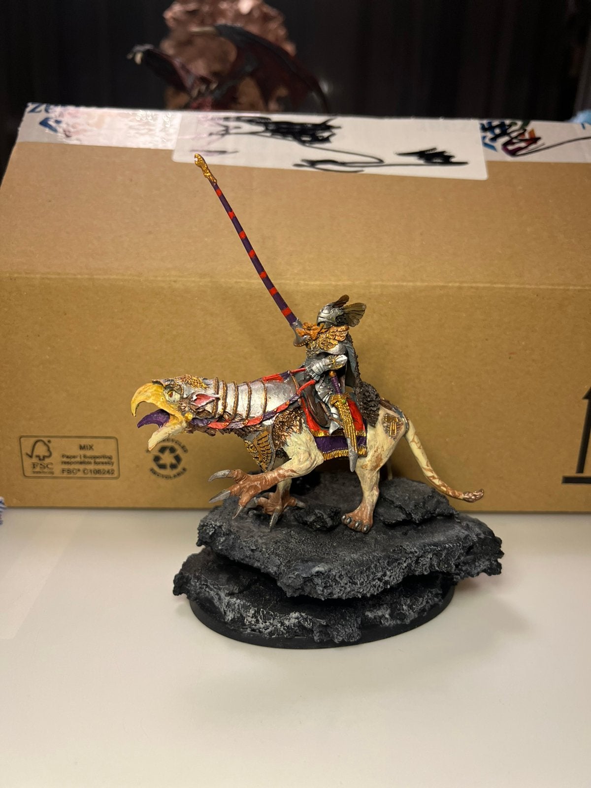 Warhammer forgeworld old world theodore bruckner, Figuurtje(s), Warhammer, Ophalen of Verzenden, Zo goed als nieuw