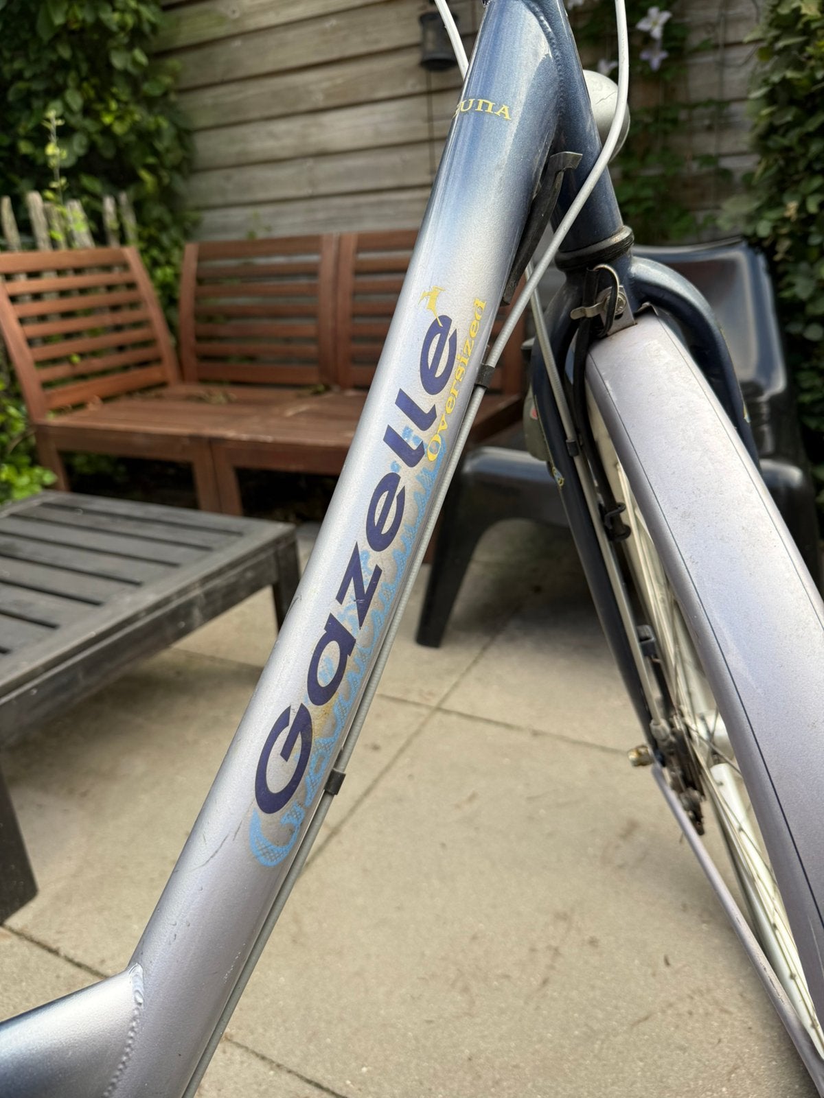 GAZELLE damesfiets, 7 versnellingen, Ophalen, Versnellingen, Gazelle, Trommelrem