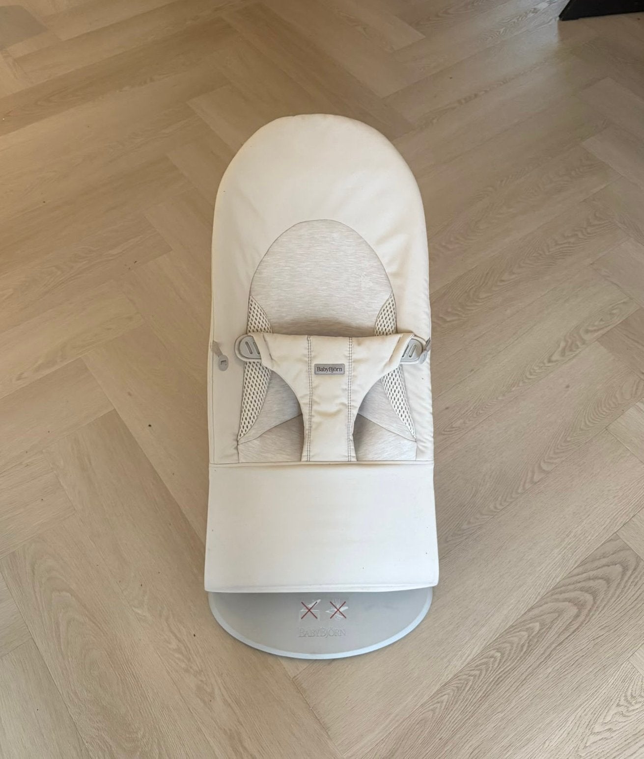 Babybjorn wipstoel incl bon, Ophalen of Verzenden, Zo goed als nieuw